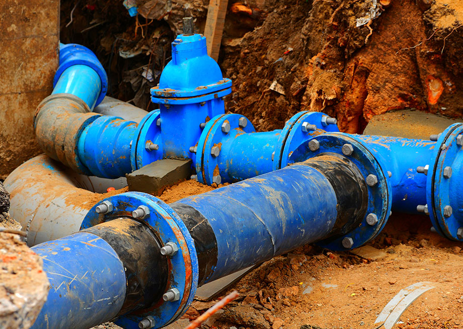 Sewer Line Replacement in Ider