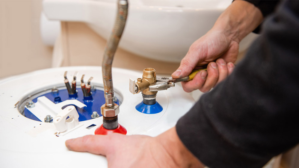 Water Heater Installation in Ider